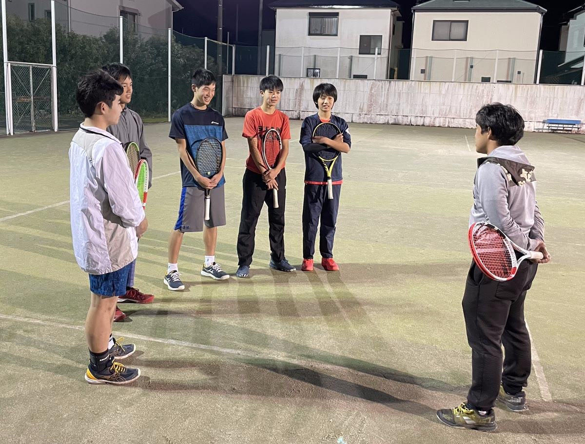 アカデミー練習風景